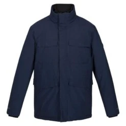 Regatta Veste Imperméable EDIN Homme (Bleu Marine)