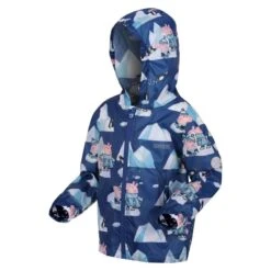 Regatta Veste Imperméable PENGUIN Enfant (Bleu / Bleu) -Regatta Boutique veste impermeable penguin enfant bleu bleu 2