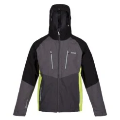 Regatta Veste Imperméable SACRAMENTO Homme (Noir / Gris Foncé)