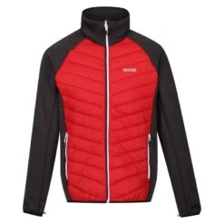 Regatta Veste Imperméable SACRAMENTO Homme (Rouge Danger / Cendre) -Regatta Boutique veste impermeable sacramento homme rouge danger cendre 3