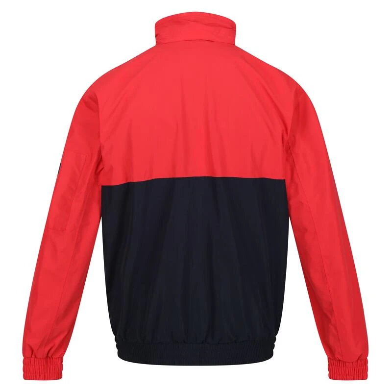 Regatta Veste Imperméable SHOREBAY Homme (Rouge Rococo / Bleu Marine) 4 Regatta Veste Imperméable SHOREBAY Homme (Rouge Rococo / Bleu Marine) – Image 2