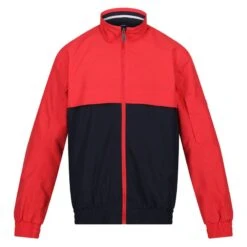Regatta Veste Imperméable SHOREBAY Homme (Rouge Rococo / Bleu Marine)