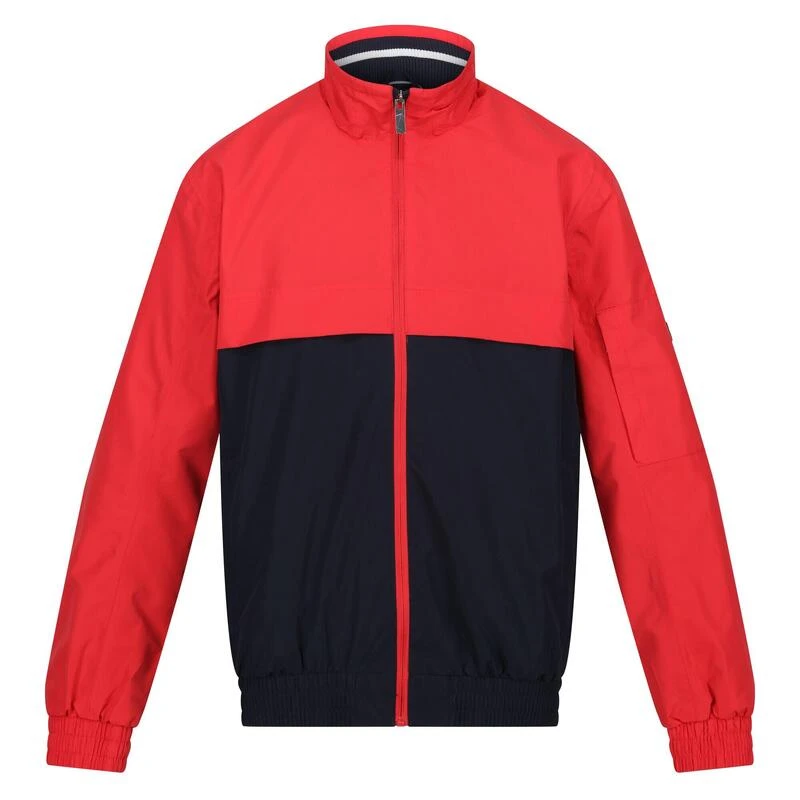 Regatta Veste Imperméable SHOREBAY Homme (Rouge Rococo / Bleu Marine) 3 Regatta Veste Imperméable SHOREBAY Homme (Rouge Rococo / Bleu Marine)
