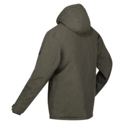 Regatta Veste Imperméable VOLTER SHIELD Homme (Kaki Foncé) -Regatta Boutique veste impermeable volter shield homme kaki fonce 3