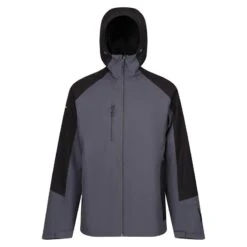 Regatta Veste Imperméable XPRO BEACON Homme (Gris Phoque / Noir)
