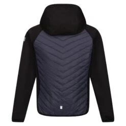 Regatta Veste Matelassée KIELDER HYBRID Enfant (Noir / Gris Phoque) -Regatta Boutique veste matelassee kielder hybrid enfant noir gris phoque 1
