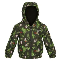 Regatta Veste Matelassée MUDDY PUDDLE Enfant (Kaki Foncé)