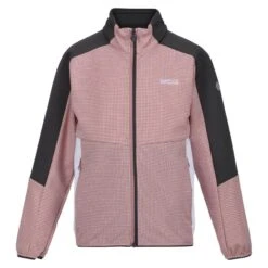 Regatta Veste Polaire HIGHTON Enfant (Mauve Clair / Gris Phoque)