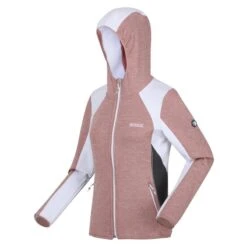 Regatta Veste Polaire WALBURY Femme (Mauve Clair / Blanc) -Regatta Boutique veste polaire walbury femme mauve clair blanc 3