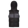 Regatta Veste Sans Manches LOFTHOUSE Enfant (Noir / Gris Phoque)