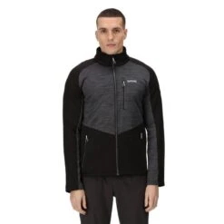 Regatta Veste Softshell FARSON Homme (Noir / Gris Foncé) -Regatta Boutique veste softshell farson homme noir gris fonce 2