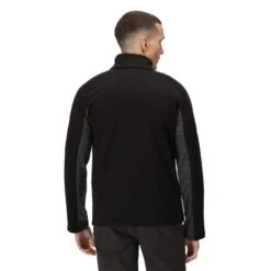Regatta Veste Softshell FARSON Homme (Noir / Gris Foncé) -Regatta Boutique veste softshell farson homme noir gris fonce 3