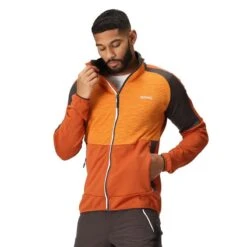 Regatta Veste Softshell YARE Homme (Orange Brûlé / Orange) -Regatta Boutique veste softshell yare homme orange brule orange 2