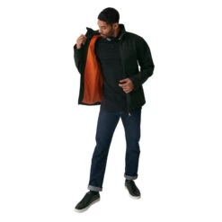 Regatta Veste Thermogen Heated Soft Shell Pour Homme (Noir) -Regatta Boutique veste thermogen heated soft shell pour homme noir 2